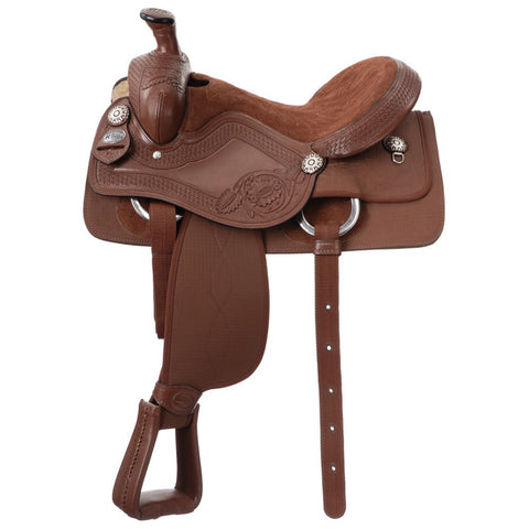King Series Ryan Ranch Synthetic Saddle