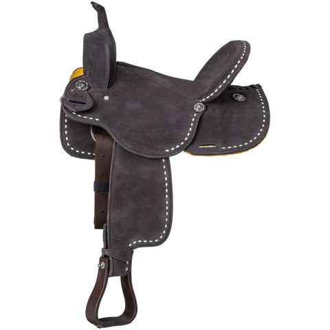 King Series Stratford Suede Barrel Saddle