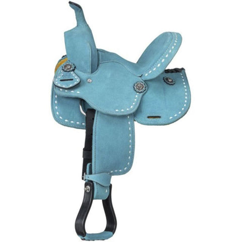 King Series Stratford Suede Barrel Saddle