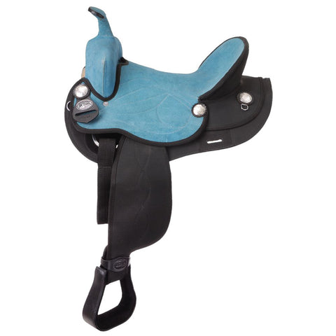 King Series Synthetic Round Skirt Competition Saddle 15"