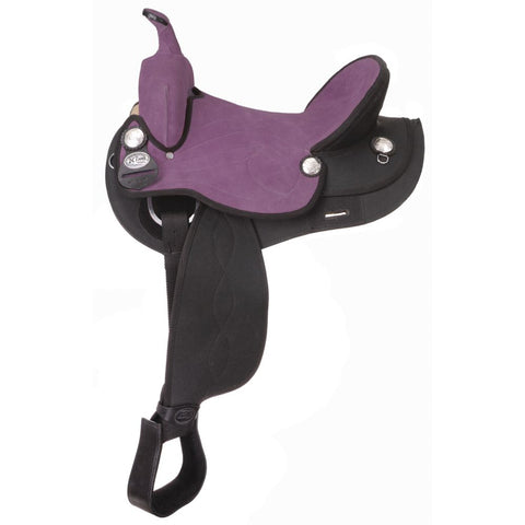 King Series Synthetic Round Skirt Competition Saddle 15"