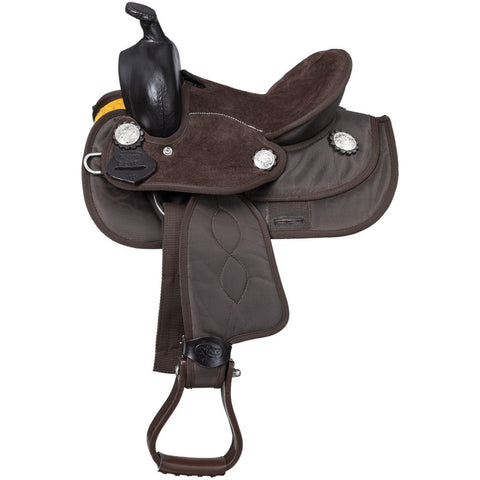 King Series Youths’ Eclipse Barrel Saddle 11"