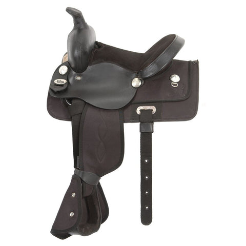 King Series Youths’ Krypton All-Around Western Saddle 11"