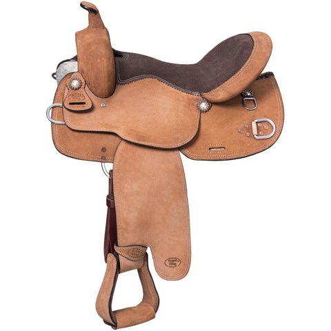Royal King Mule Roughout Western Training Saddle
