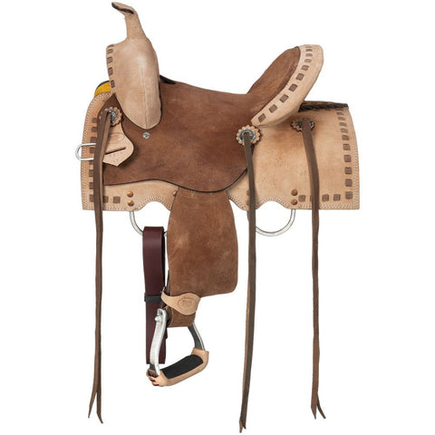 Royal King Youths’ Boulder Barrel Saddle 13"