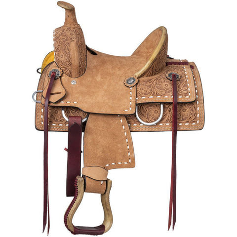 Royal King Youths’ Kirby Roping Saddle 12"