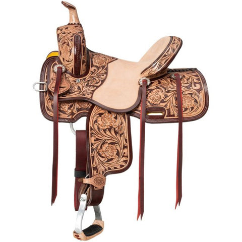 Silver Royal Youths’ Moulton Barrel Saddle 12"