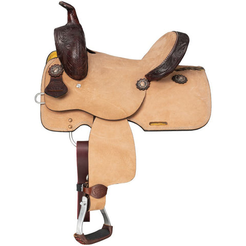Silver Royal Youths’ Brooks Barrel Saddle 10"