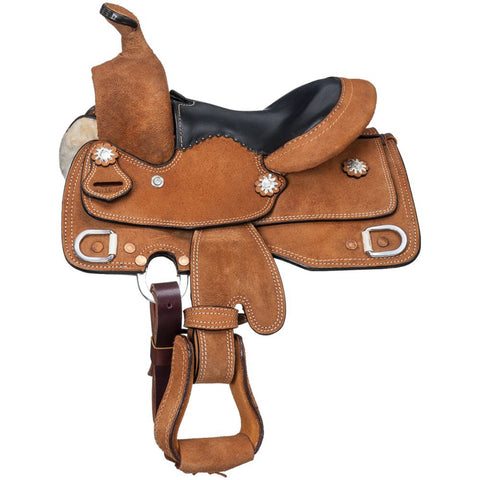 Silver Royal Mini Western Training Saddle