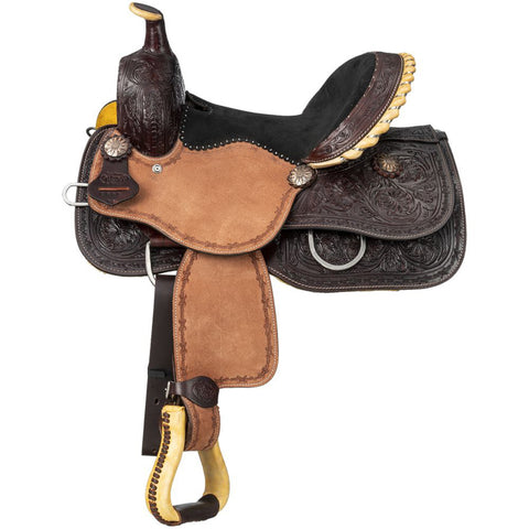 Silver Royal Youths’ High Plains Roper Saddle 12"