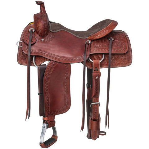 Silver Royal Youths’ Split Rail Ranch Saddle 10"