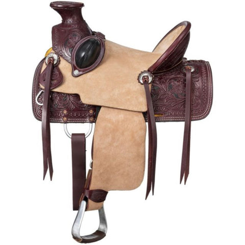 Silver Royal Youths’ Cody Wade Saddle 12"