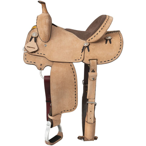 Silver Royal Youths’ Brushy Creek Barrel Saddle 12"