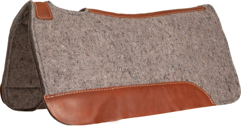Blue Horse Felt Contoured Western Saddle Pad