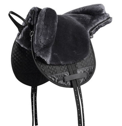 English Fleece-Lined Bareback Saddle