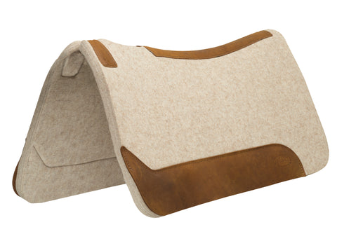 Weaver Leather® Contoured Wool Blend Felt Saddle Pad - 3/4"