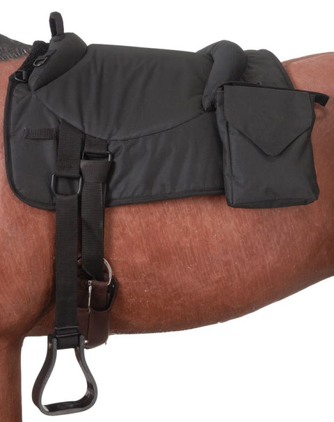 Tough-1® Deluxe Bareback Pad with Accessory Bags