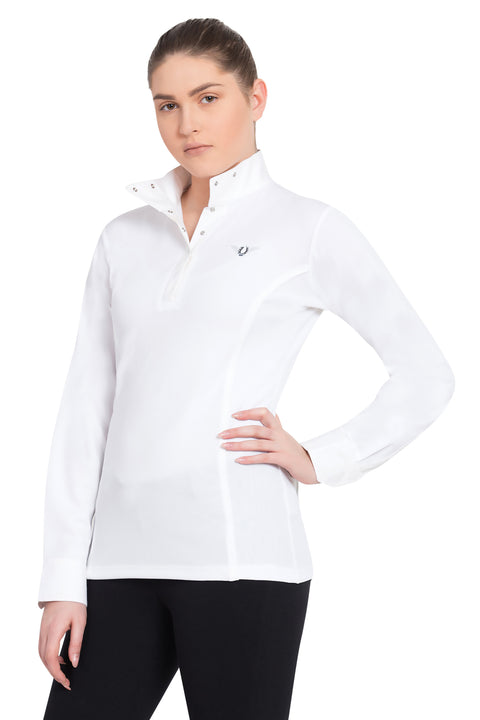 TuffRider® Ladies' Kirby Kwik Dry Long Sleeve Show Shirt
