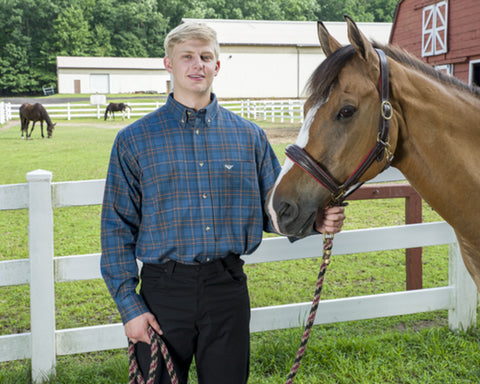 TuffRider® Men’s Voltage Print Work Shirt