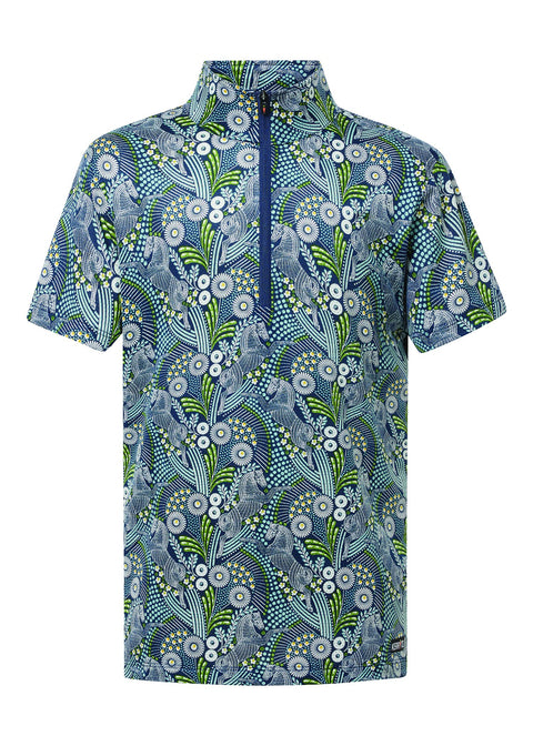 Kerrits® Kids’ Summer Ride IceFil® Short Sleeve Print Shirt