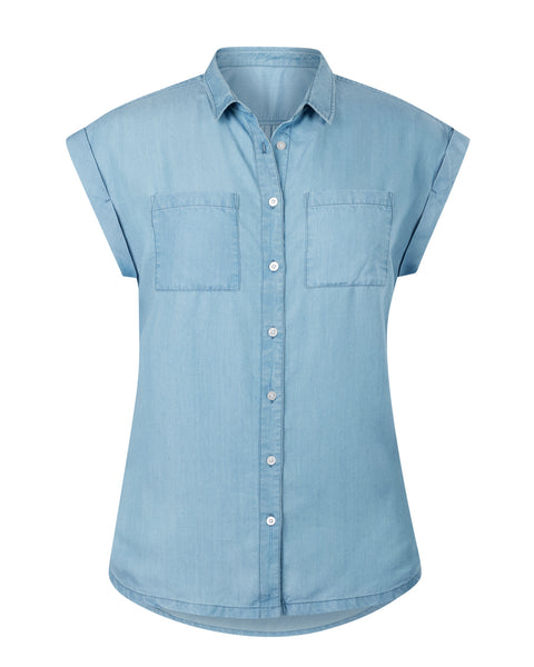 EQL by Kerrits® Ladies’ Tencel™ Rolled-Cuff Shirt