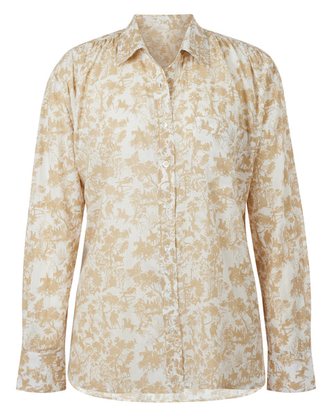 EQL by Kerrits® Soft Touch Button-Up Print Shirt