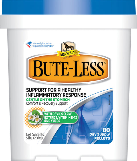 Absorbine® Bute-Less® Comfort & Recovery Supplement Pellets, 5 Pounds
