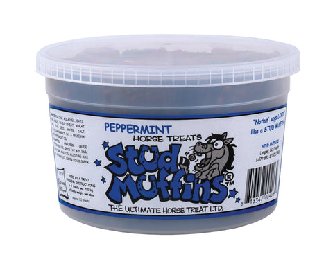 Stud Muffins® Peppermint Horse Treats - 20 oz. Tub