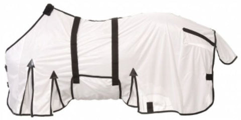 Showman® White Lightweight Mesh Fly Sheet