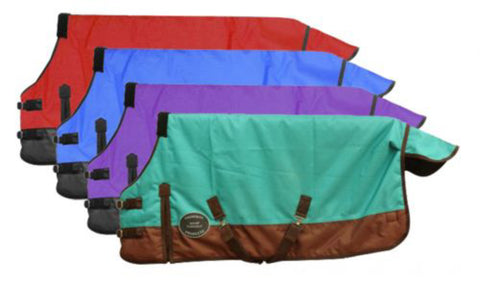 Showman® PONY/YEARLING 36"-40" Waterproof and Breathable Showman 1200 Denier Turnout Sheet