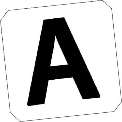 Vinyl Arena Replacement Letters Set of 8