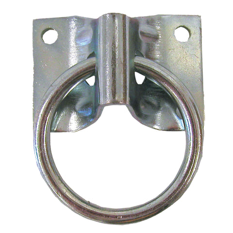 Cross Tie Ring Through Plate