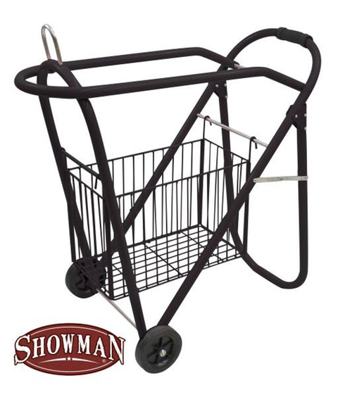 Showman® English/Western Rolling Saddle Rack