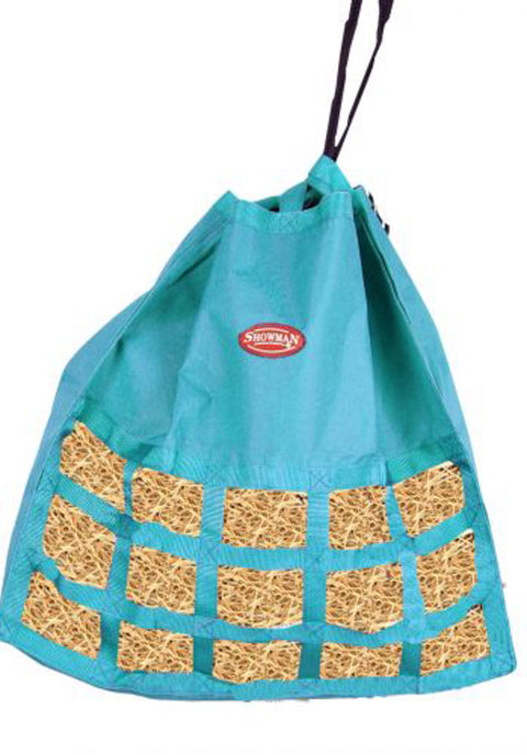 Showman® Nylon Scratchless Slow Feed Hay Bag