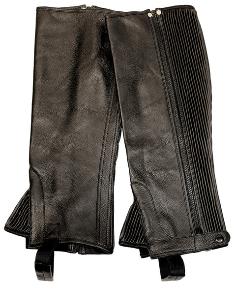TuffRider® Plus Rider Full-Grain Half Chaps