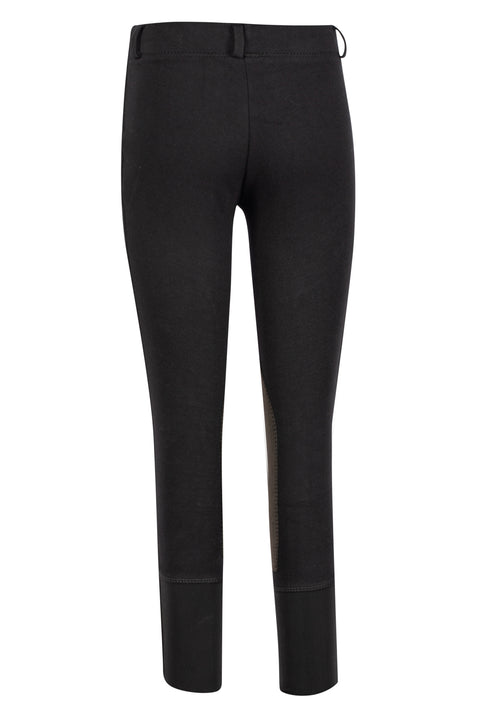 TuffRider® Children's Cotton Pull-On Knee-Patch Breech
