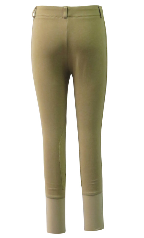 TuffRider® Children's Cotton Pull-On Knee-Patch Breech