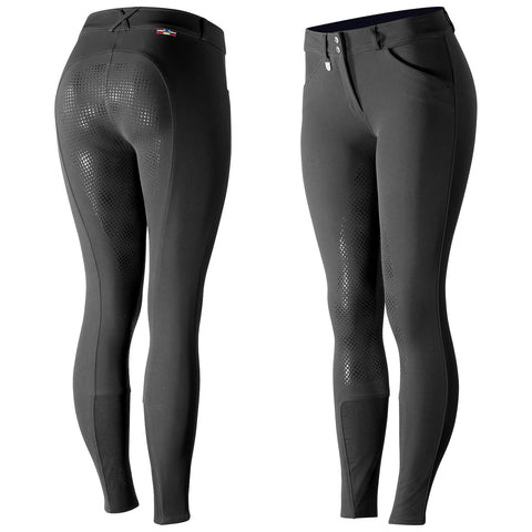 Horze Kids' Grand Prix Silicone Full-Seat Breech