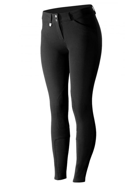 Horze Ladies’ Grand Prix Synthetic Leather Knee-Patch Breech