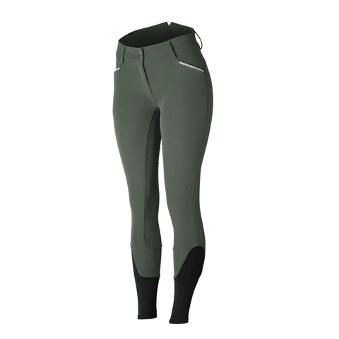 Ladies’ High-Waist Micro Silicone Full Seat Breech