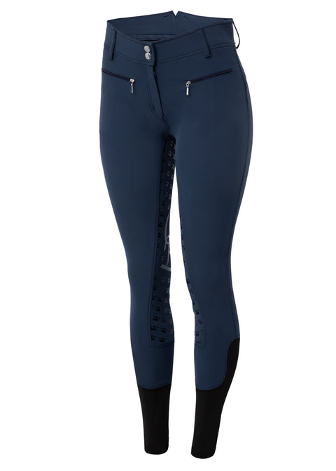 Ladies’ High-Waist Micro Silicone Full Seat Breech