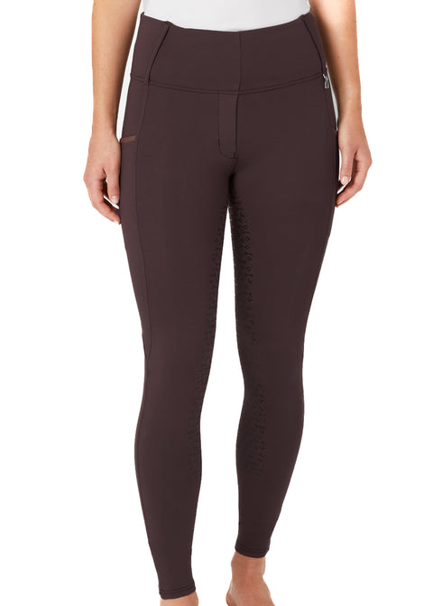 Horze Ladies’ Lucinda High-Waist Silicone Full-Seat Tight