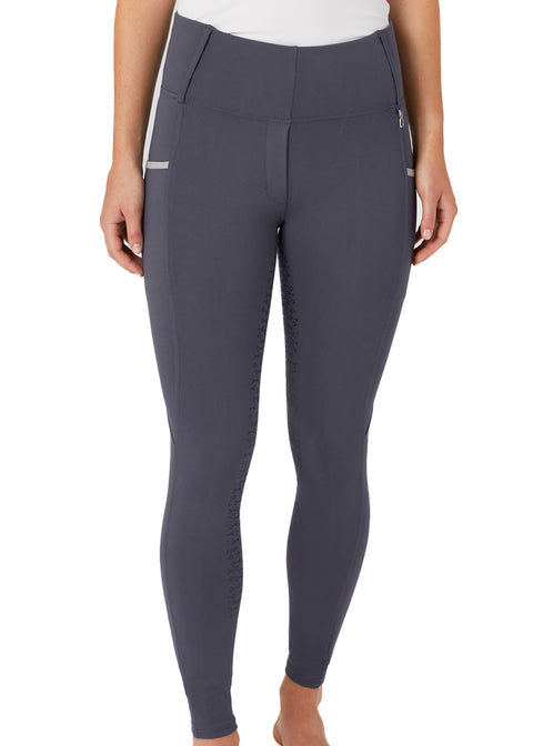 Horze Ladies’ Lucinda High-Waist Silicone Full-Seat Tight