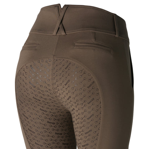 Horze Ladies’ Angela High-Waist Silicone Full-Seat Breech