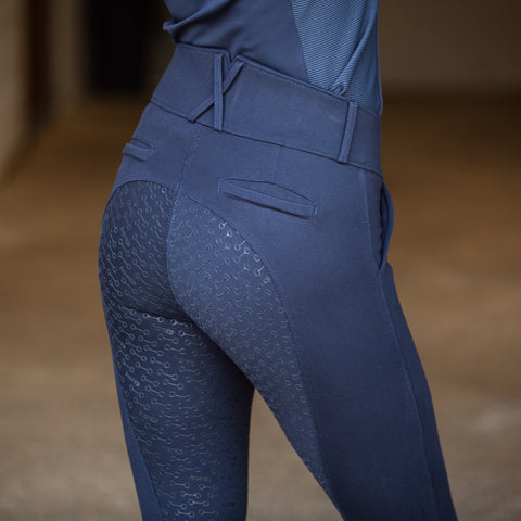 Horze Ladies’ Angela High-Waist Silicone Full-Seat Breech