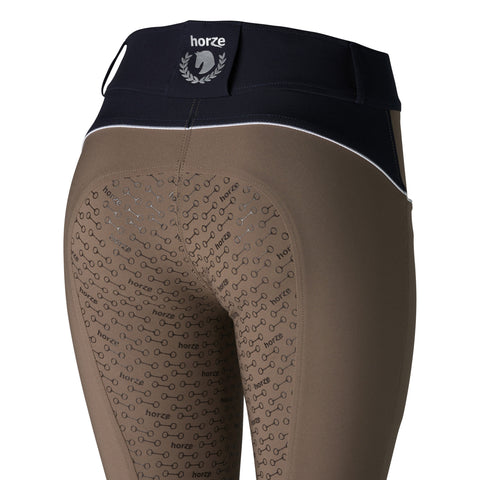 Horze Ladies’ Aubrey High-Waist Silicone Full-Seat Breech