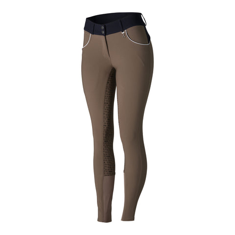 Horze Ladies’ Aubrey High-Waist Silicone Full-Seat Breech