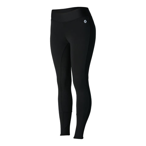Horze Ladies’ Active Winter Silicone Knee-Patch Tight