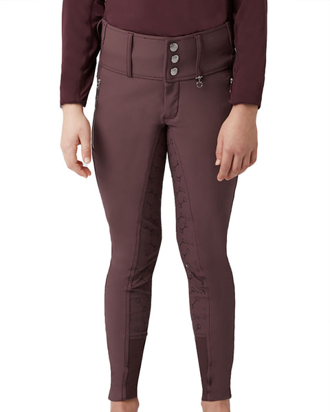 Horze Kids’ Andrea High-Waist Full-Seat Breech