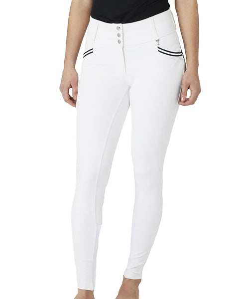 Horze Ladies’ Della High-Waist Knee-Patch Breech